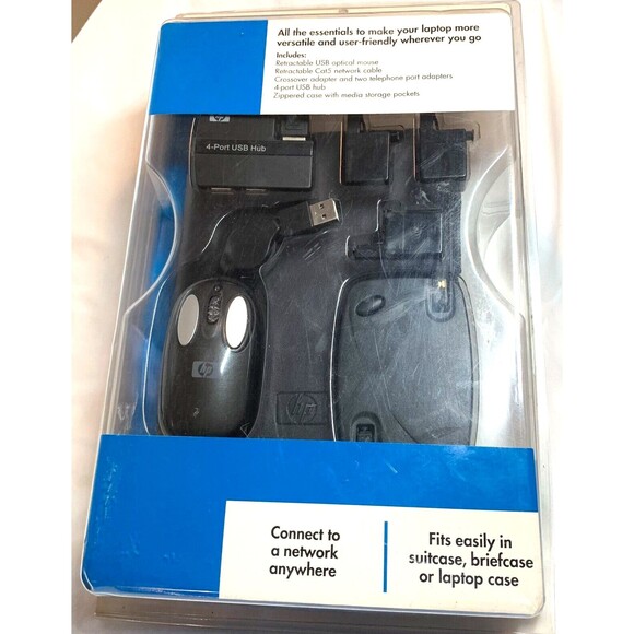 HP Laptop Travel Kit Hewlett Packard Essentials for Versatile and User-Friendly - Picture 1 of 6
